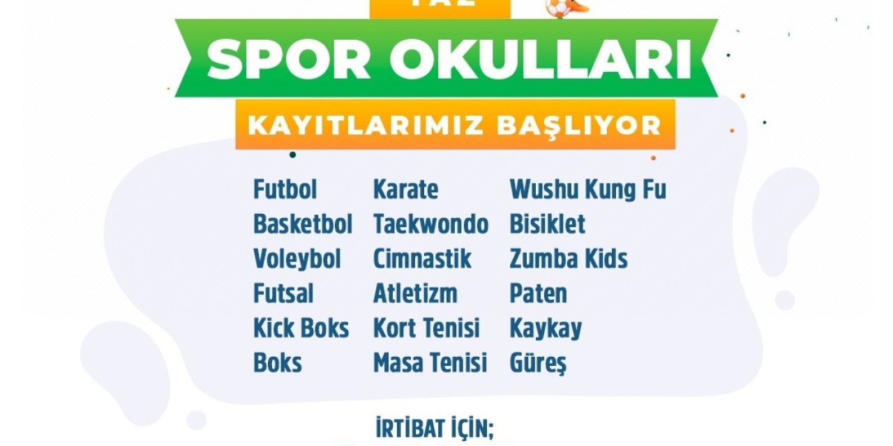 Esenyurt’ta Yaz Spor Okulları’nın Kayıtları Başlayacak