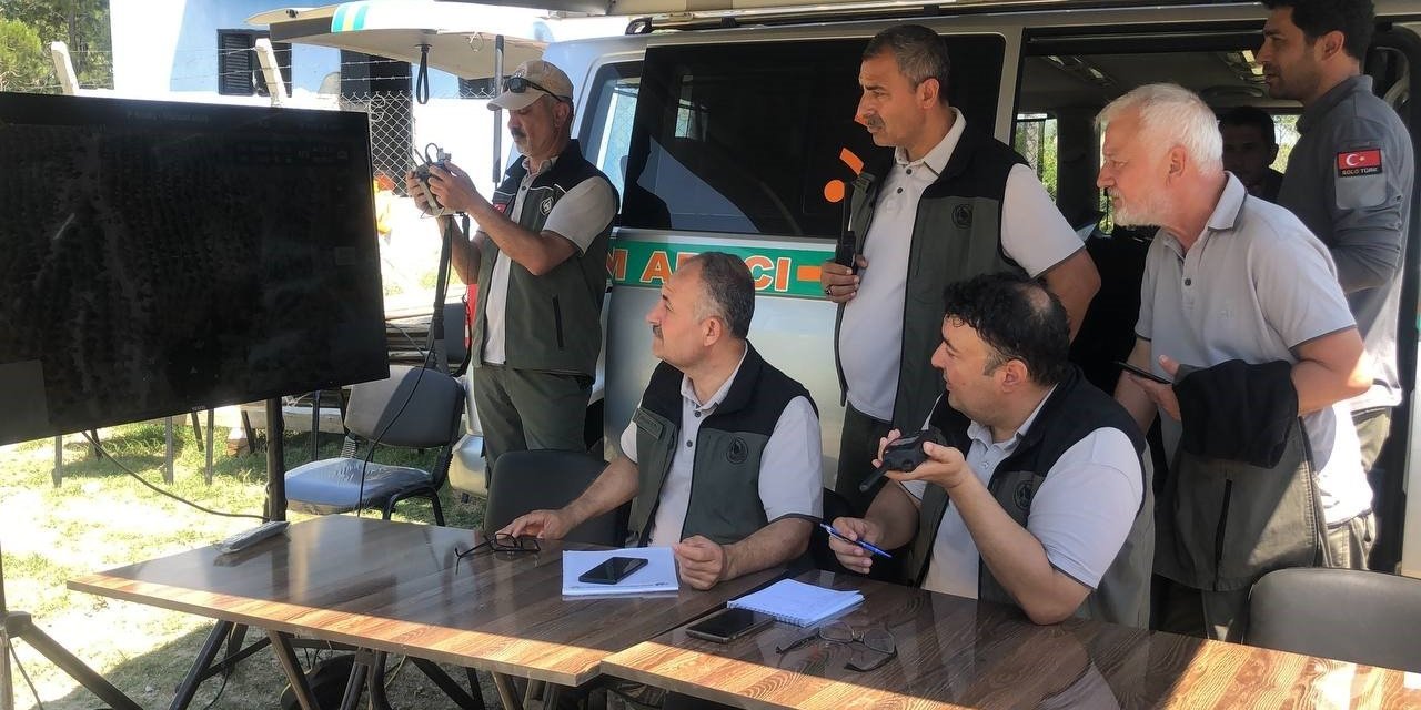 Adana’da Havadan Ve Karadan Nefes Kesen Yangın Tatbikatı