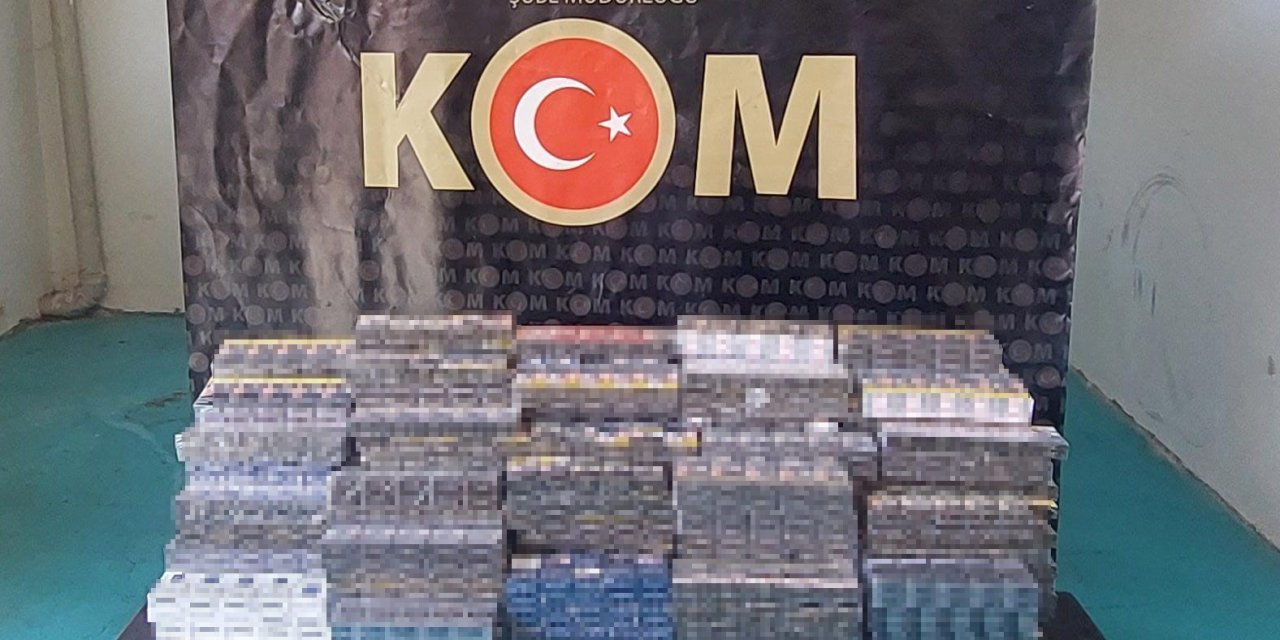 Siirt’te 3 Bin Paket Kaçak Sigara Ele Geçirildi