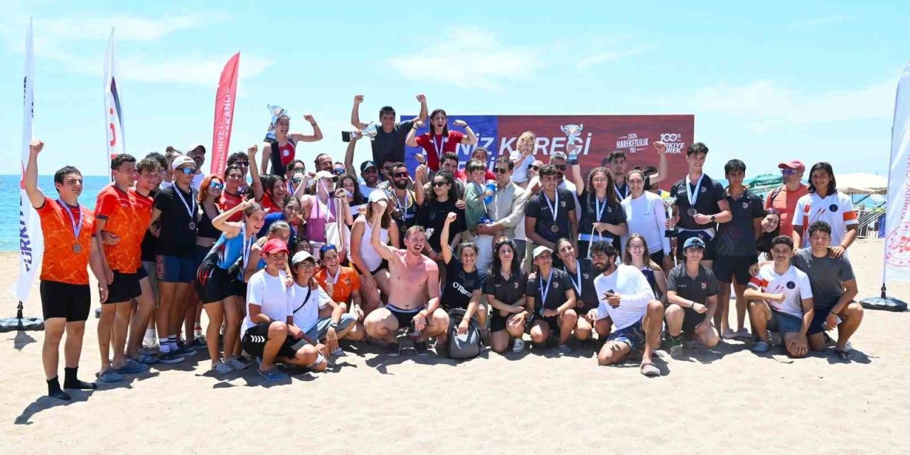 Manavgat’ta Deniz Küreği Çoşkusu Yaşandı