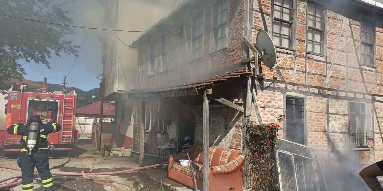 Fatsa’da Ev Yangını