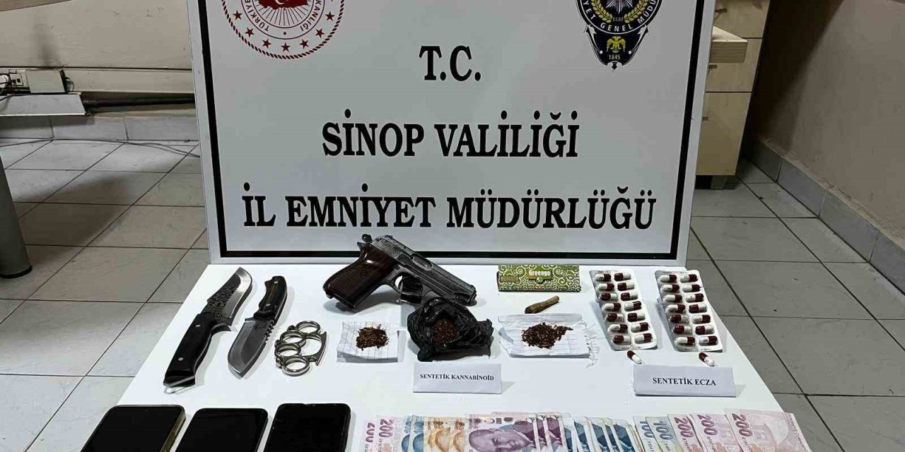 Sinop’ta Uyuşturucu Operasyonu: 2 Tutuklama