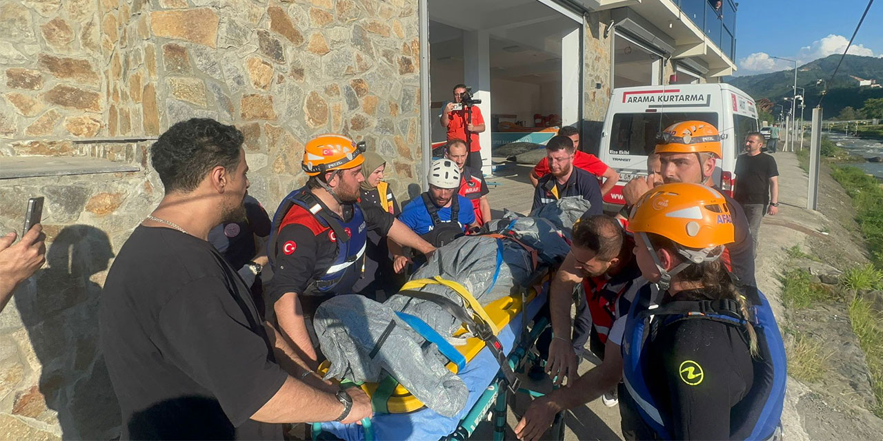 Rize'de Fırtına Deresi'nden acı haber 2 ölü