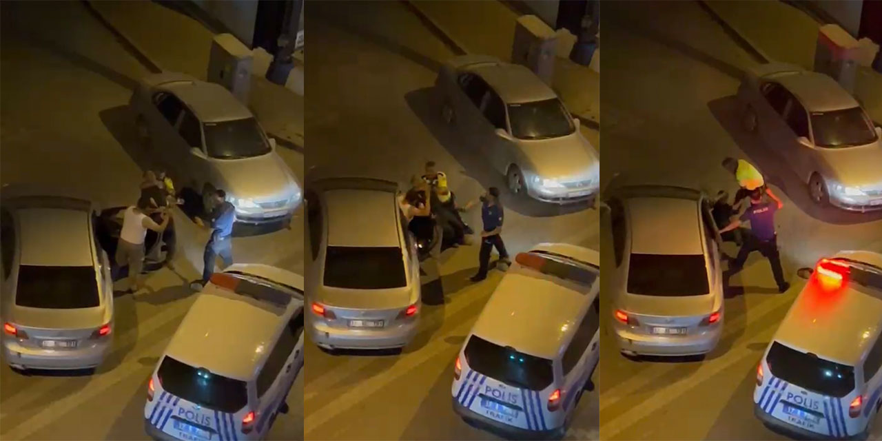 Kazadan sonra kaçan 2 kişiye 'orantısız güç' kullanan polis tutuklandı; olay kamerada