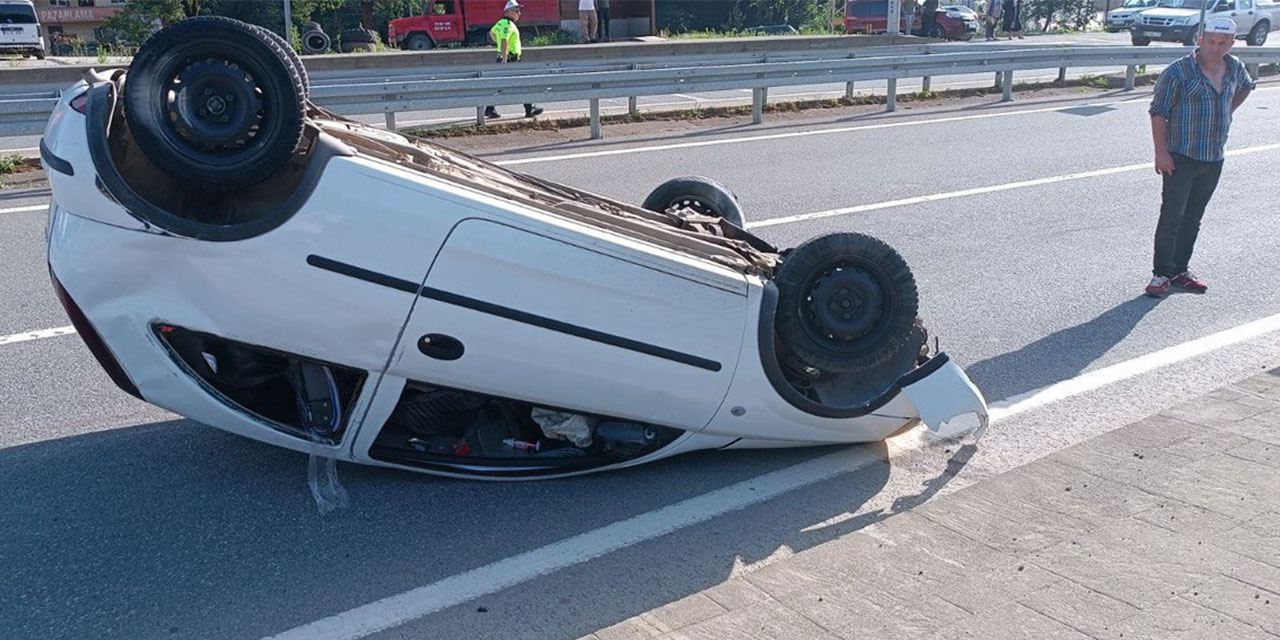 Yusuf Yılmaz Güneysu’da Kaza Geçirdi!