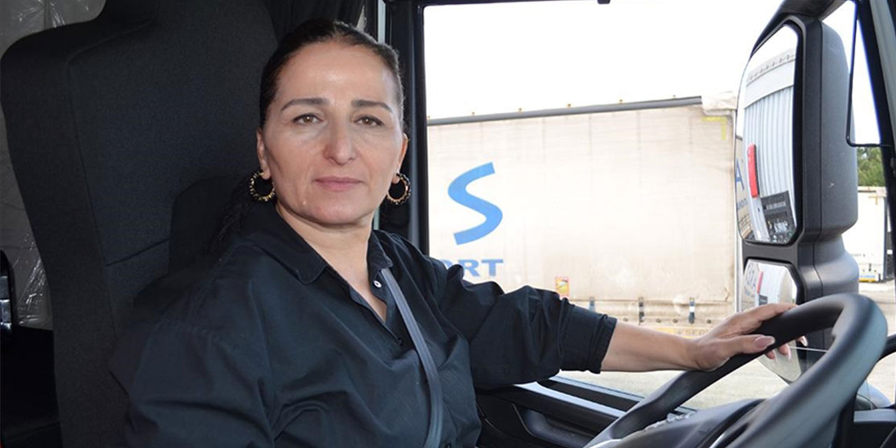 Çocukluk hayalini gerçekleştiren kadın tır şoförü, Avrupa yollarını aşındırıyor