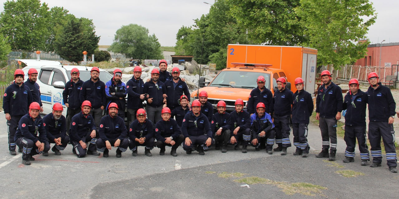 Çoruh EDAŞ Çalışanlarına Arama Kurtarma Eğitimi