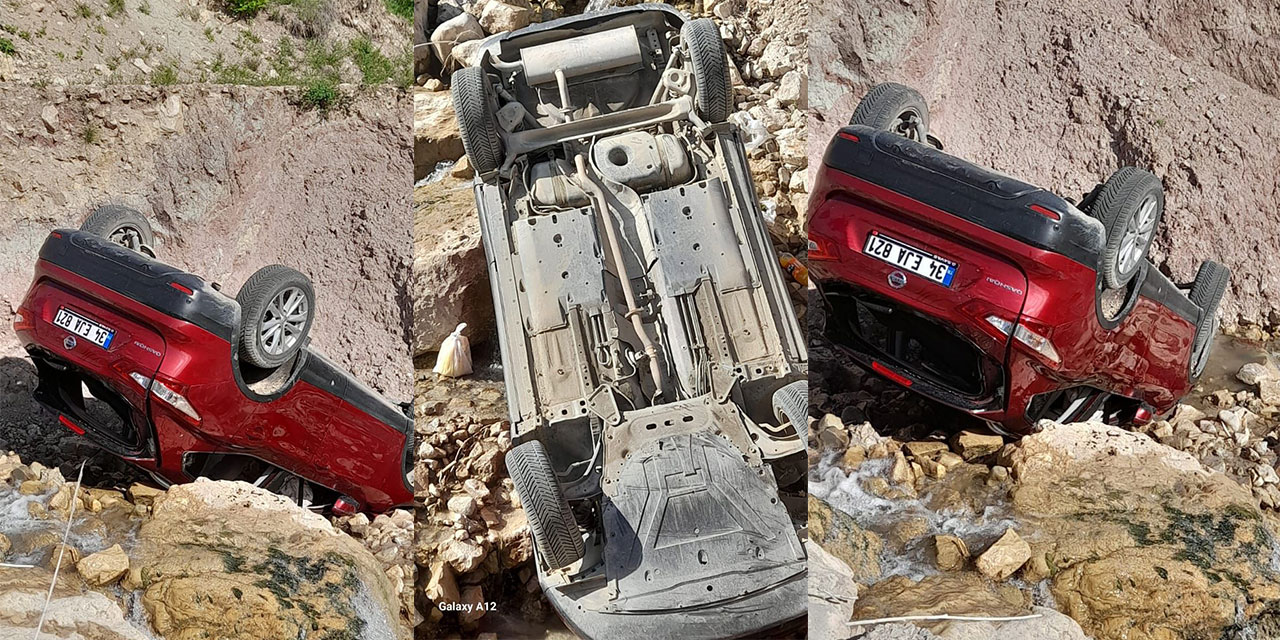 Artvin'de cip dereye yuvarlandı: 4 yaralı