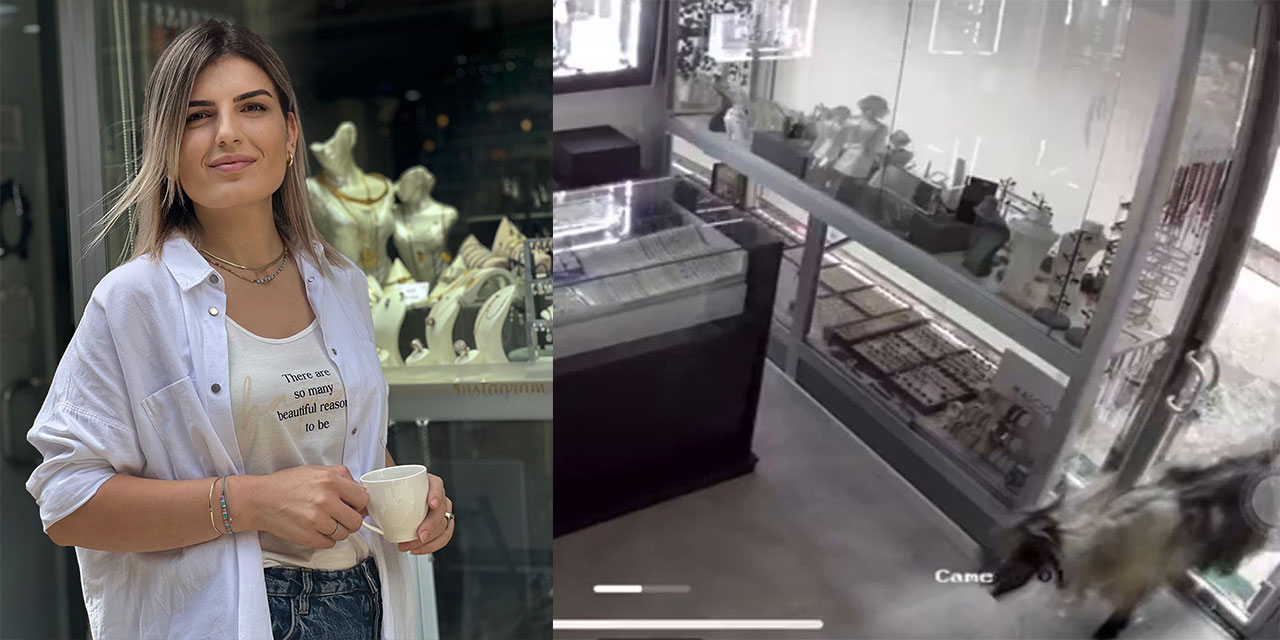 Kesimden kaçan keçinin gümüşçüye girme anı kamerada