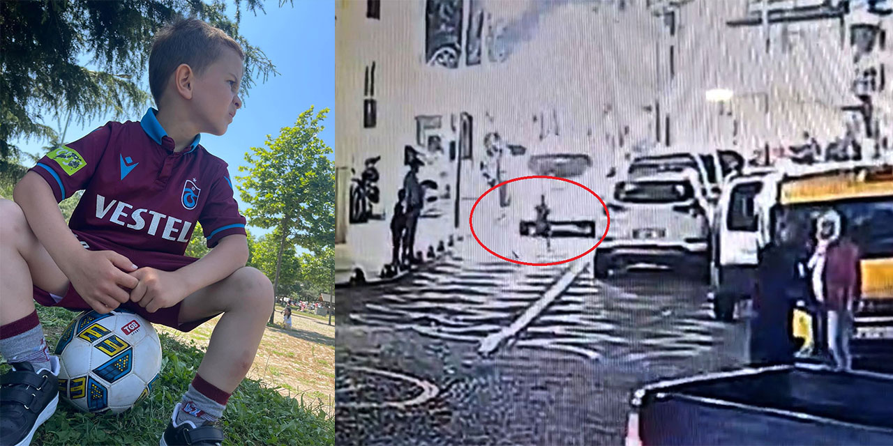 Sürücüsünün geri manevra yaptığı minibüsün altında kalan Mehmet Akif yaralandı