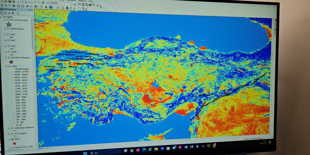 ‘Deprem Bilgi Sistemi’ Uygulaması Geliştirildi, Zemin Durumunu Gösteriyor