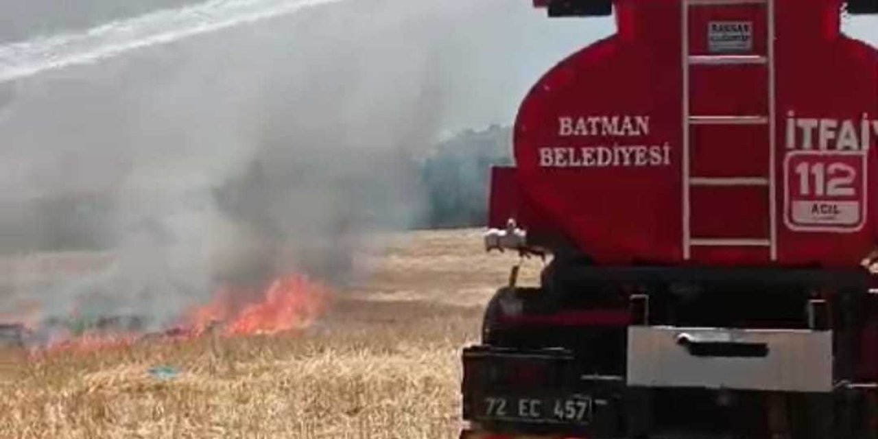 Batman'da Anız Yakan 12 Kişiye 263 Bin 185 Lira Ceza