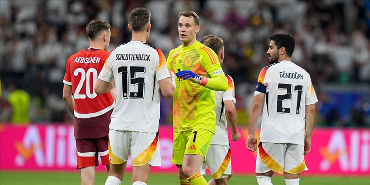 EURO 2024'te Almanya, uzatmada İsviçre'nin elinden liderliği kaptı