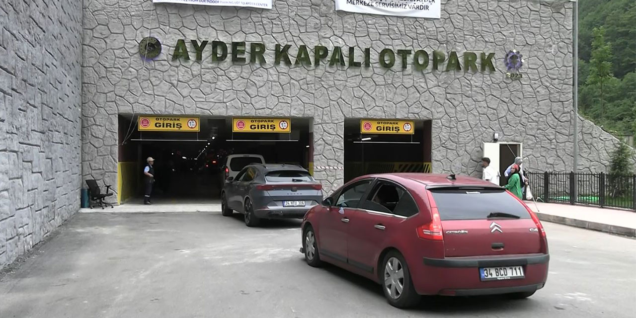 Ayder’de trafik sorununu 'çevreci otopark' çözdü