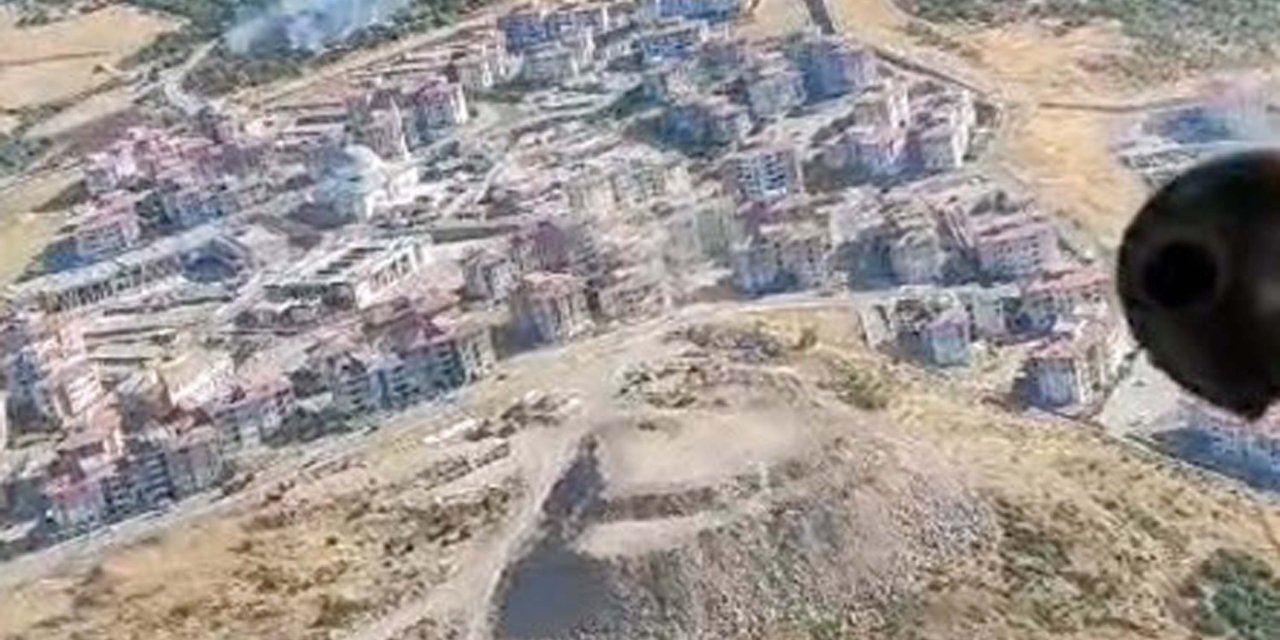 Manisa'da Orman Yangını