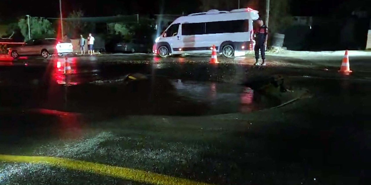 Bodrum'da İsale Hattı Patladı; 36 Saat Su Kesintisi Yaşanacak