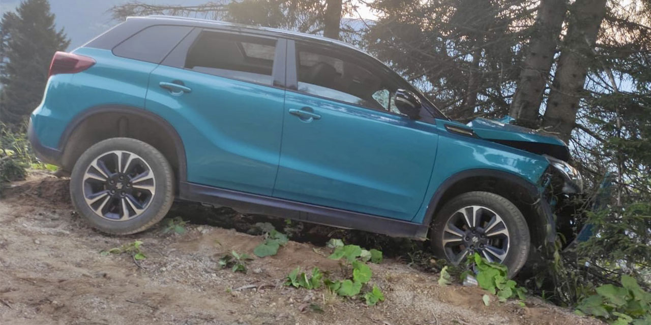 Trabzon'da trafik kazasında aynı aileden 6 kişi yaralandı