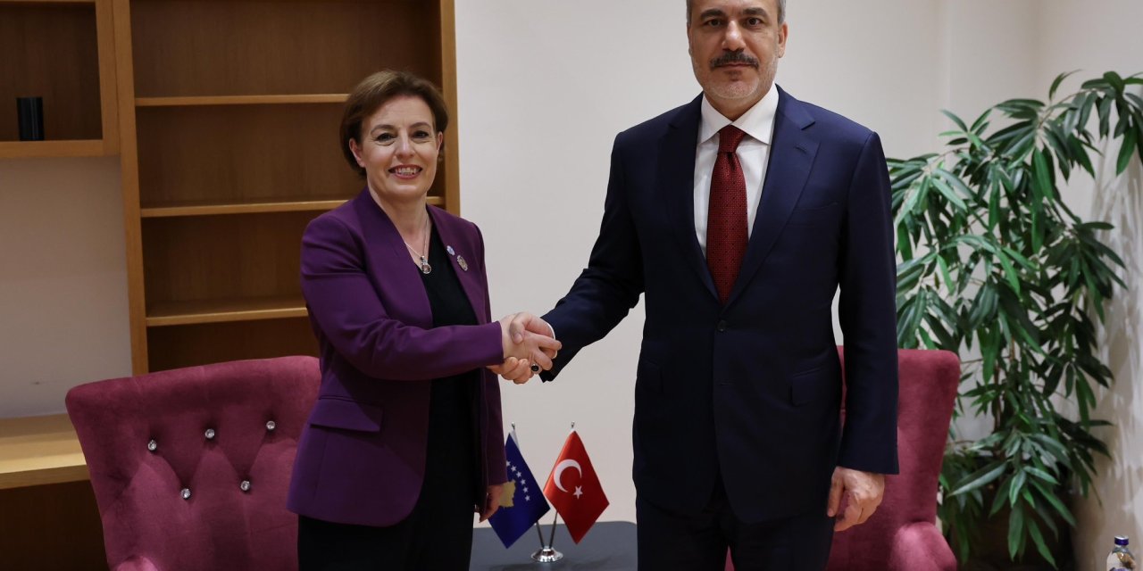 Bakan Fidan, Kosova Dışişleri Bakanı Gervalla-schwarz İle Bir Araya Geldi - (Görüntü Eklendi)