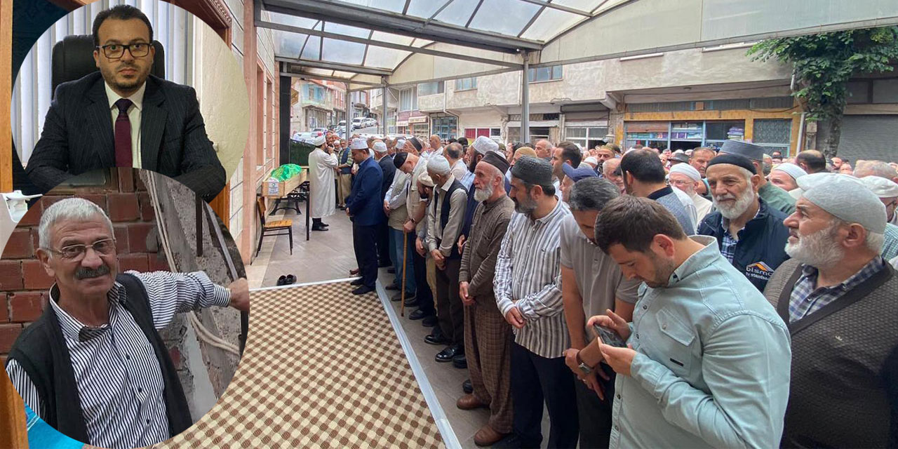 Rize İl Müftü Yardımcısı Mahmut Ali Atik’in babası ebediyete uğurlandı