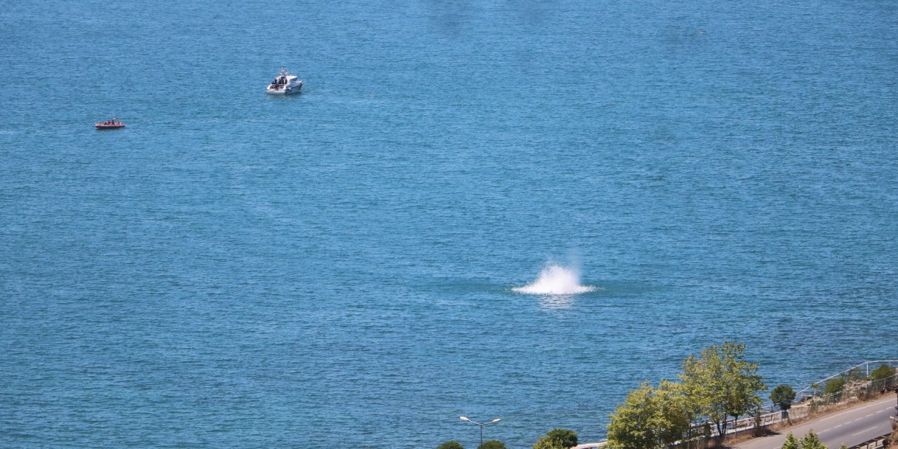 Zonguldak 'ta Denizde Mayın Görüldü; Komandolar Sevk Edildi (2)