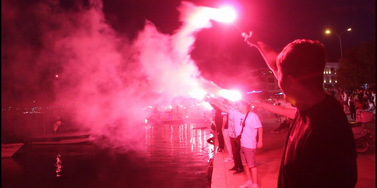 Samsunspor’un 59’uncu Yılına Özel Meşale Şov