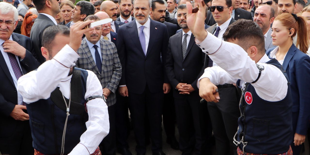 Dışişleri Bakanı Fidan, Erzurum'da