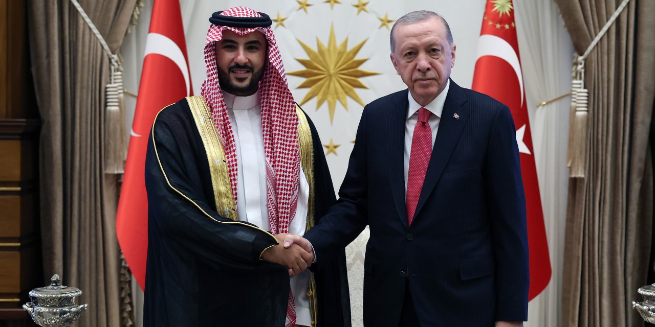 Cumhurbaşkanı Erdoğan, Suudi Arabistan Savunma Bakanı İle Görüştü