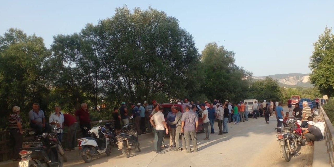 Bursa'da Dereye Giren Çocuk Boğuldu