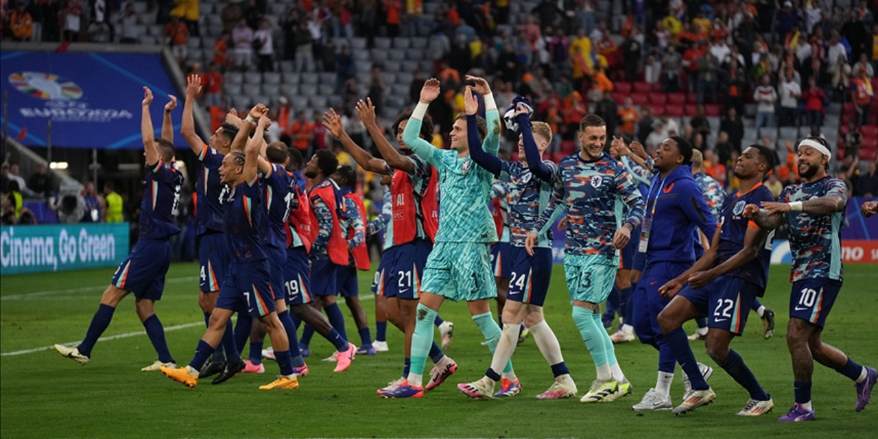 Romanya'yı 3-0'la geçen Hollanda, EURO 2024'te çeyrek finale yükseldi