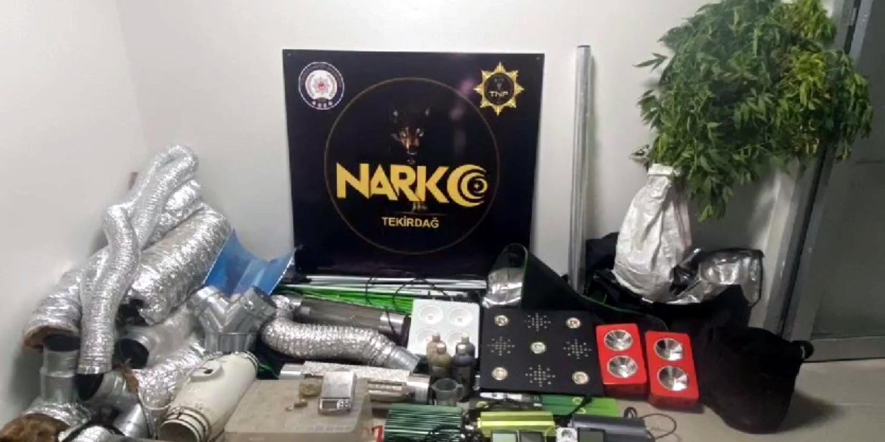 Evini Uyuşturucu İmalathanesine Çeviren Şüpheli Tutuklandı