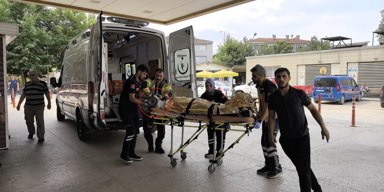 Strafor Doğrama Makinesine Kolunu Kaptıran Çocuk Ağır Yaralandı