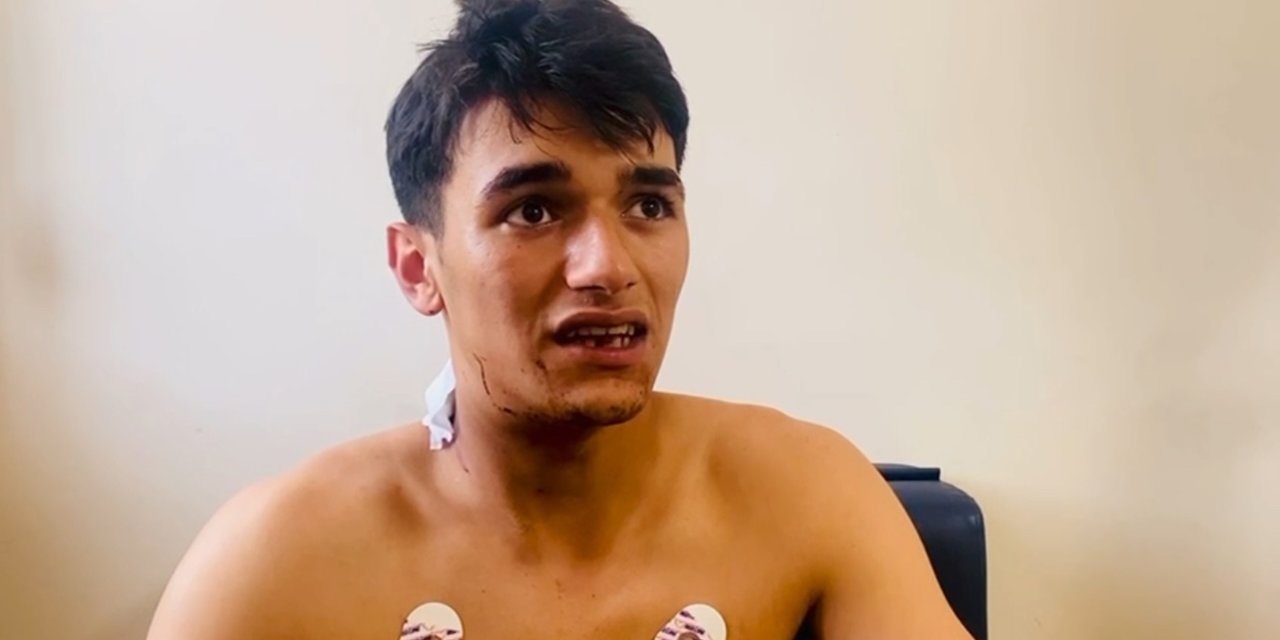 İstanbul- Pendik'te Boynundan Giren Mermi Çenesine Saplandı