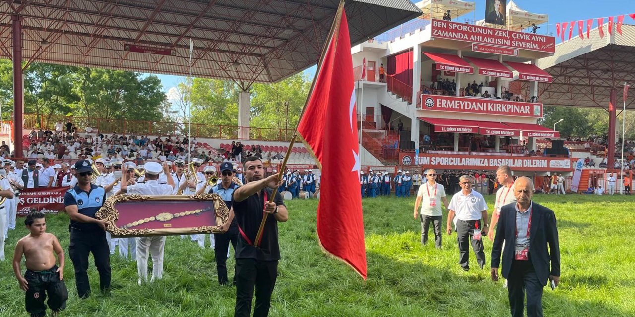 Kırkpınar Yağlı Güreşleri'nde, Açılış Seremonisi Gerçekleştirildi