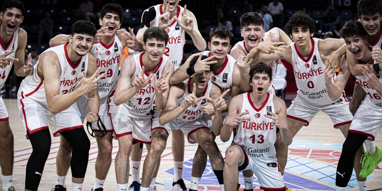 17 Yaş Altı Erkek Basketbol Milli Takımı, Dünya Üçüncüsü Oldu