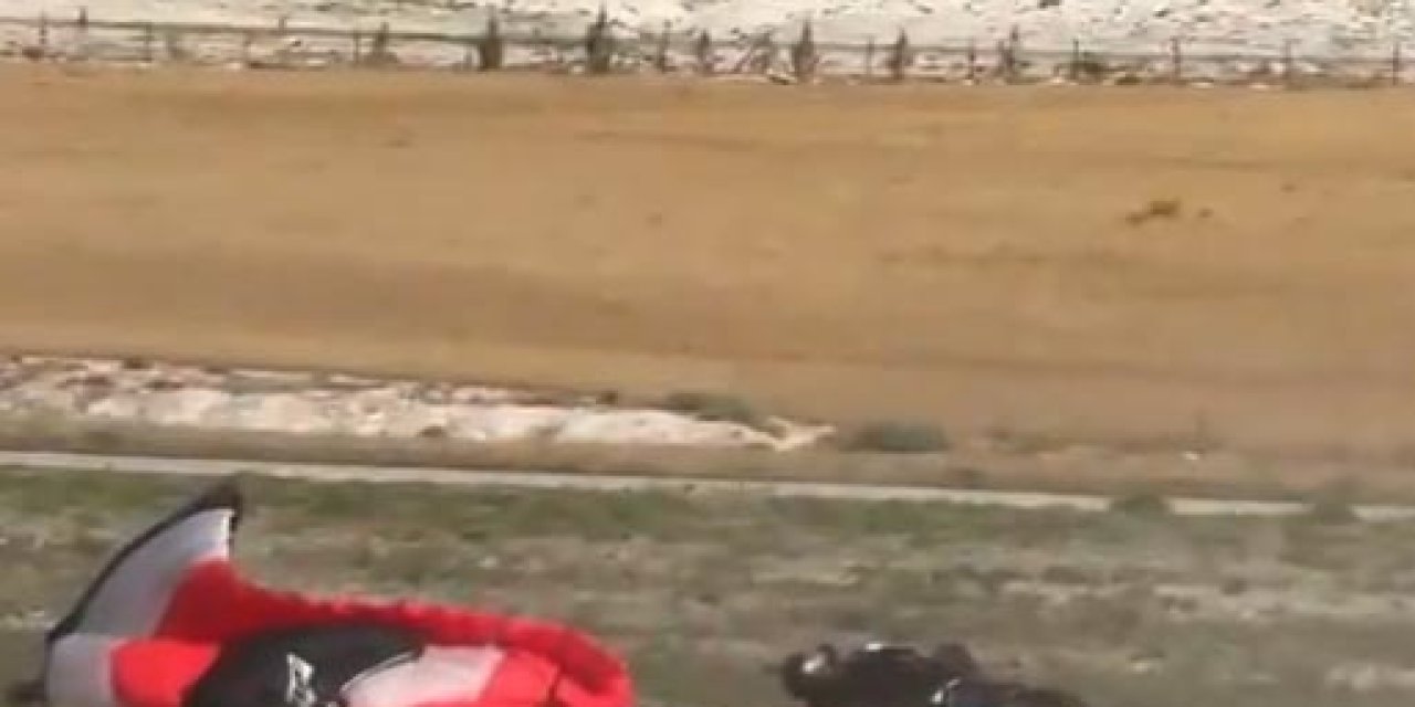 Sert Düşüş Yaşayan Paraşüt Sporcusu Yaralandı