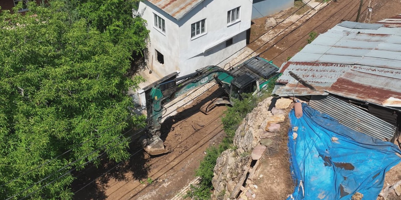 Gümüşhane’de Sel Sonrası Temizlik