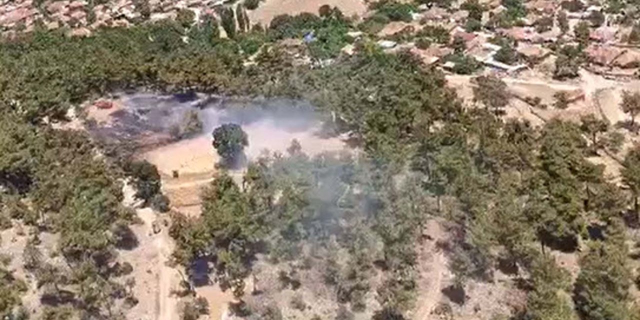 Balıkesir'de Orman Yangını (2)