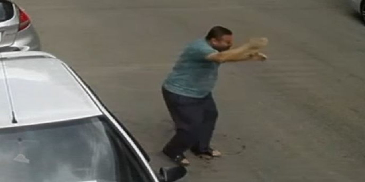 Eniştenin, Eski İş Ortağı Kayınbiraderlerini Vurup İntihara Kalkıştığı Olay Kamerada