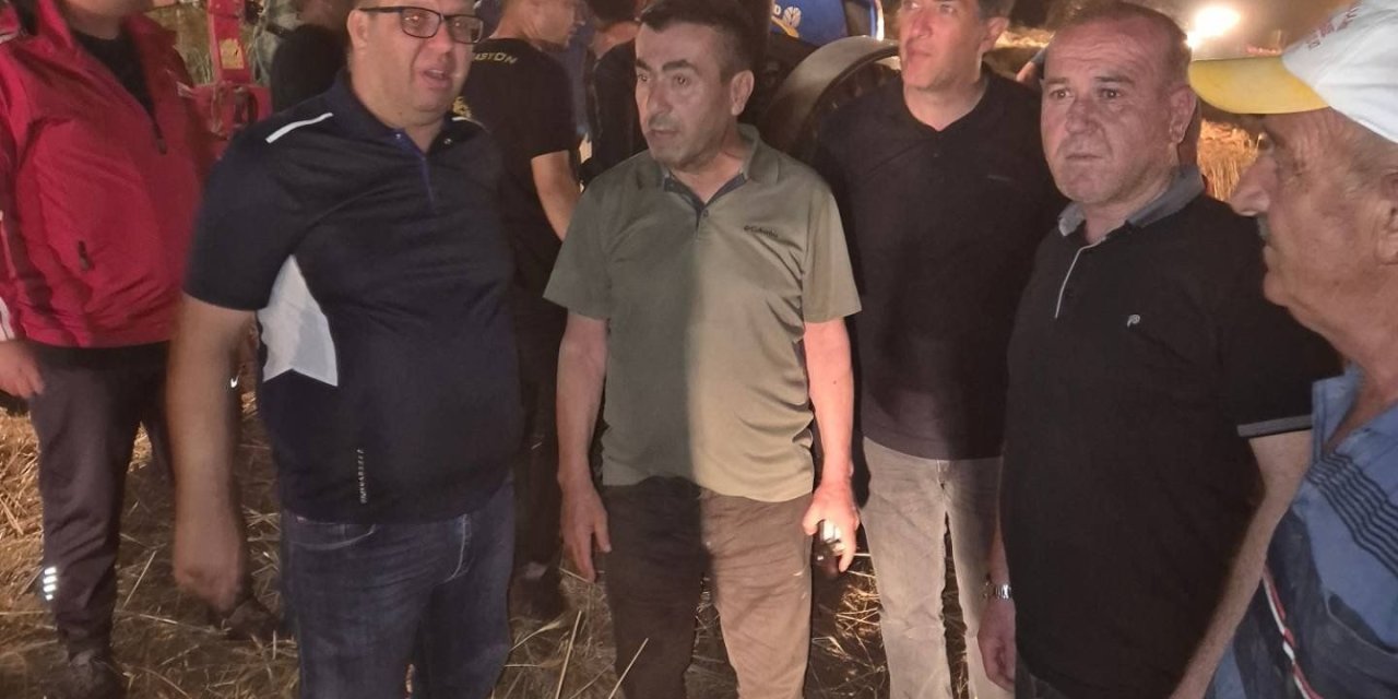 Kayseri'de Tarım Arazisinde Çıkan Yangın 3 Saatte Söndürüldü