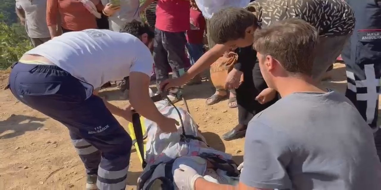 Bingöl'de Ambulans Helikopter Mezradaki Hasta İçin Havalandı