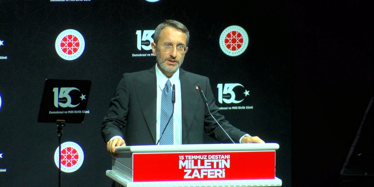 İstanbul- Altun: 15 Temmuz'da Nasıl Karşı Durduysak Bugün De Mazlumlar İçin Karşı Duracağız