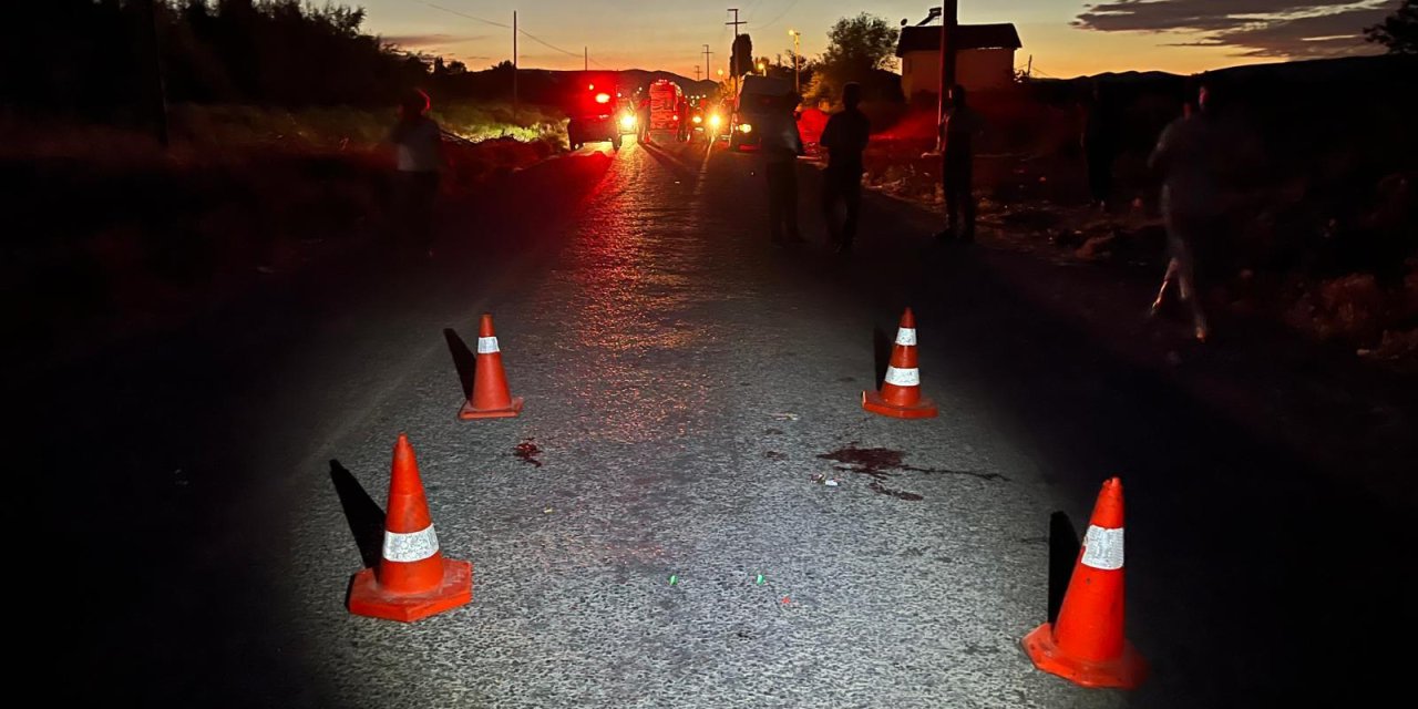 Malatya’da, Kamyonetin Çarptığı Genç Öldü