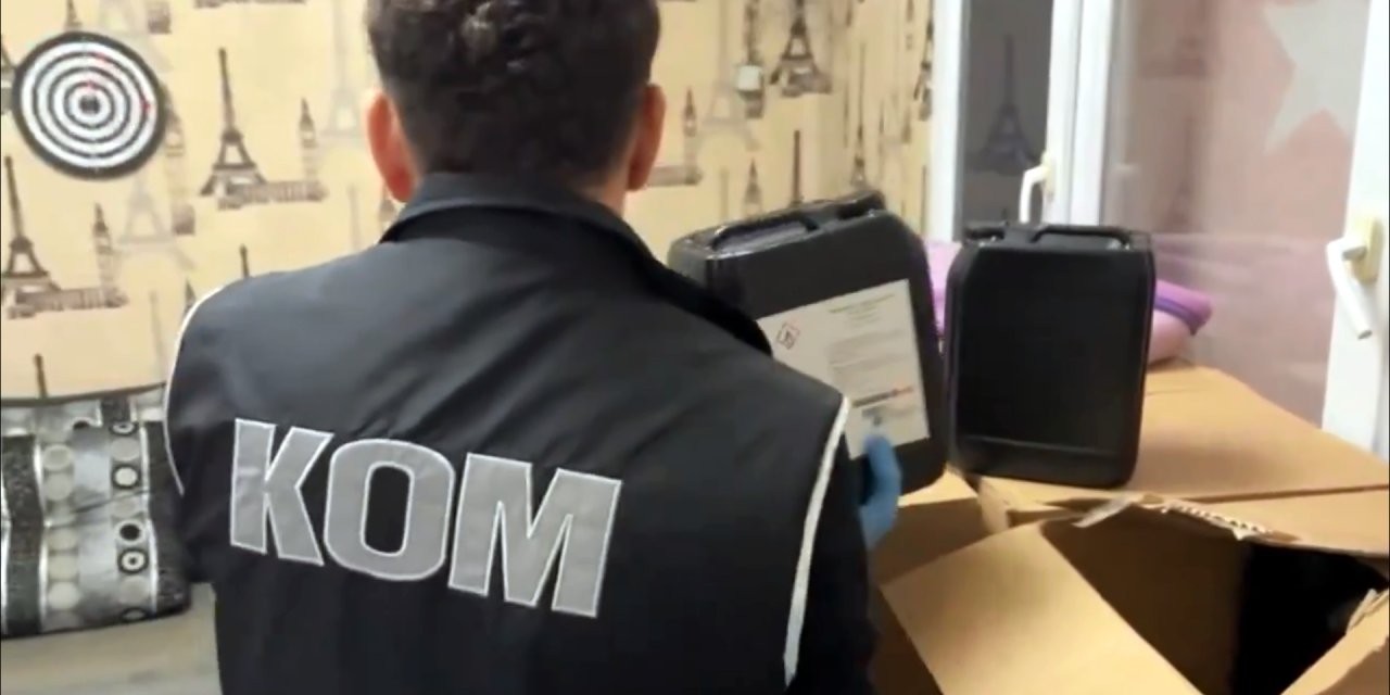 26 İlde 3 Bin 626 Litre Kaçak/sahte Alkol Ele Geçirildi: 50 Gözaltı