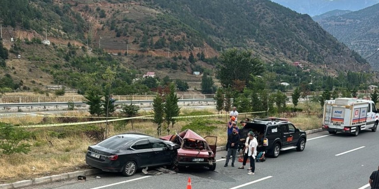 Gümüşhane’de trafik kazasında bir çift öldü, 2 kişi yaralandı
