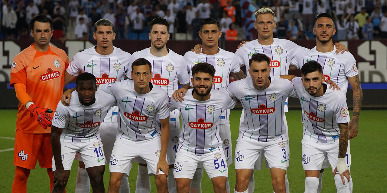 Çaykur Rizespor’un Karagümrük maçı 11’i açıklandı