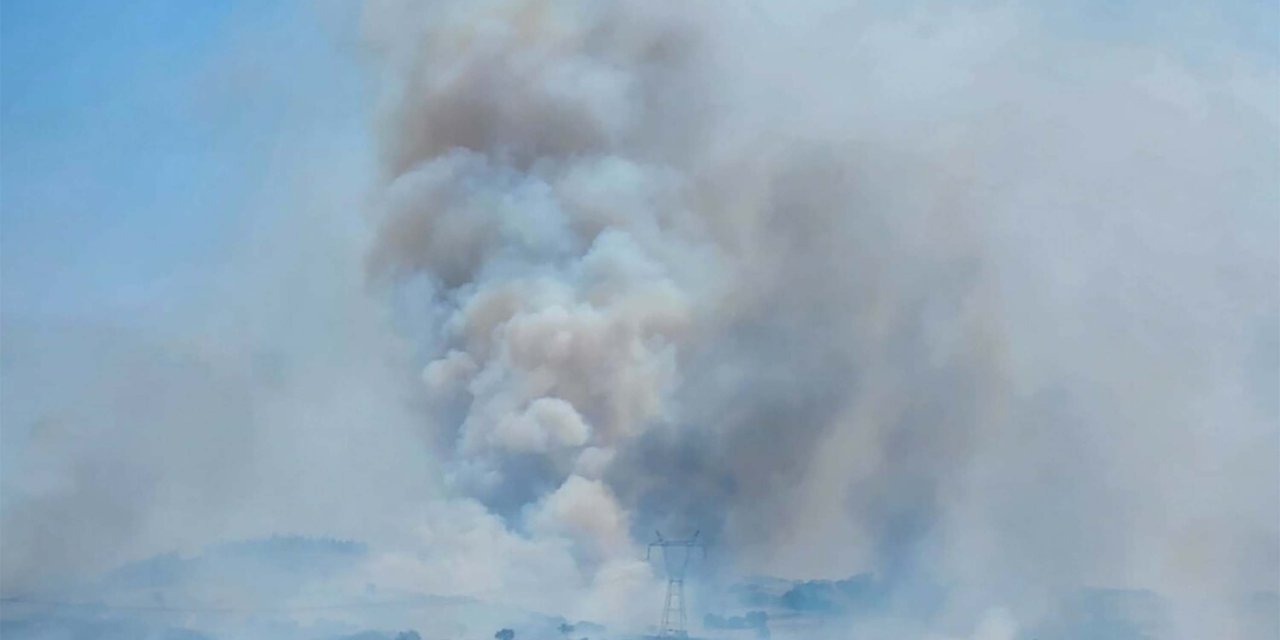 Balıkesir'de Orman Yangını