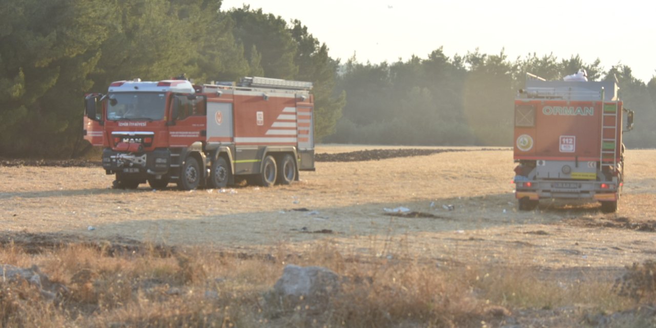 İzmir  Buca'da Başlayıp Gaziemir'e De Sıçrayan Orman Yangını 2'nci Gününde