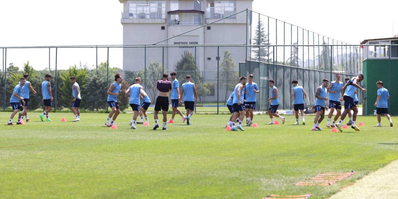 Trabzonspor’da Yeni Sezon Hazırlıklarını Sürdürdü