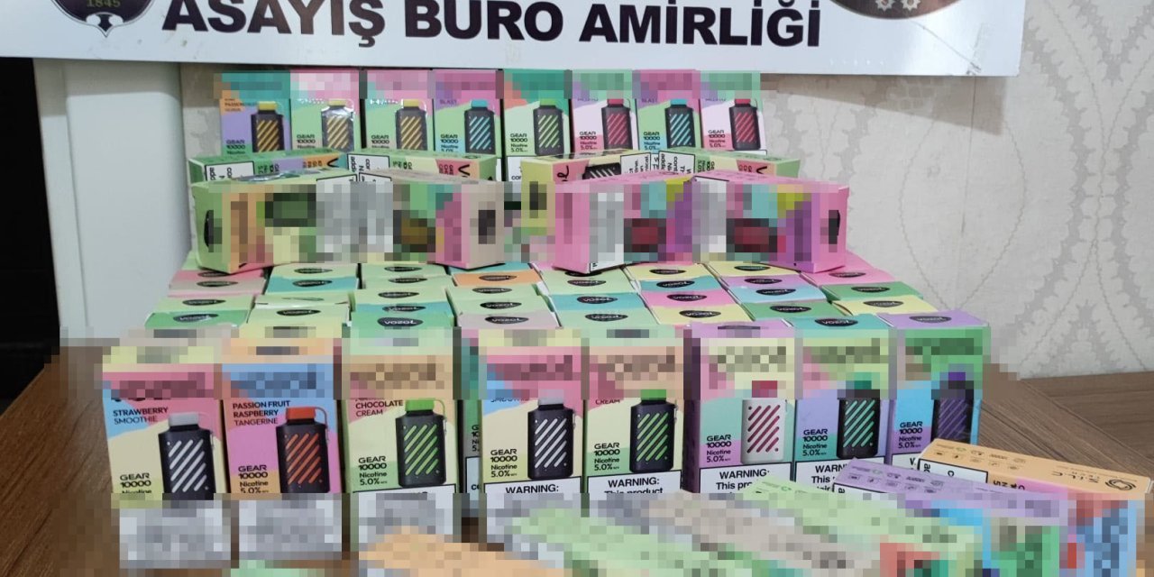 Bursa'da 100 Bin Tl Değerinde Kaçak Elektronik Sigara Ele Geçirildi