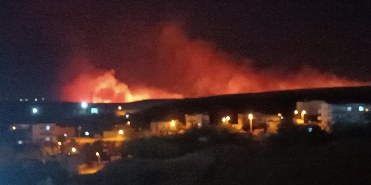 Diyarbakır’da Anız Yangını, 3 Saatte Söndürüldü
